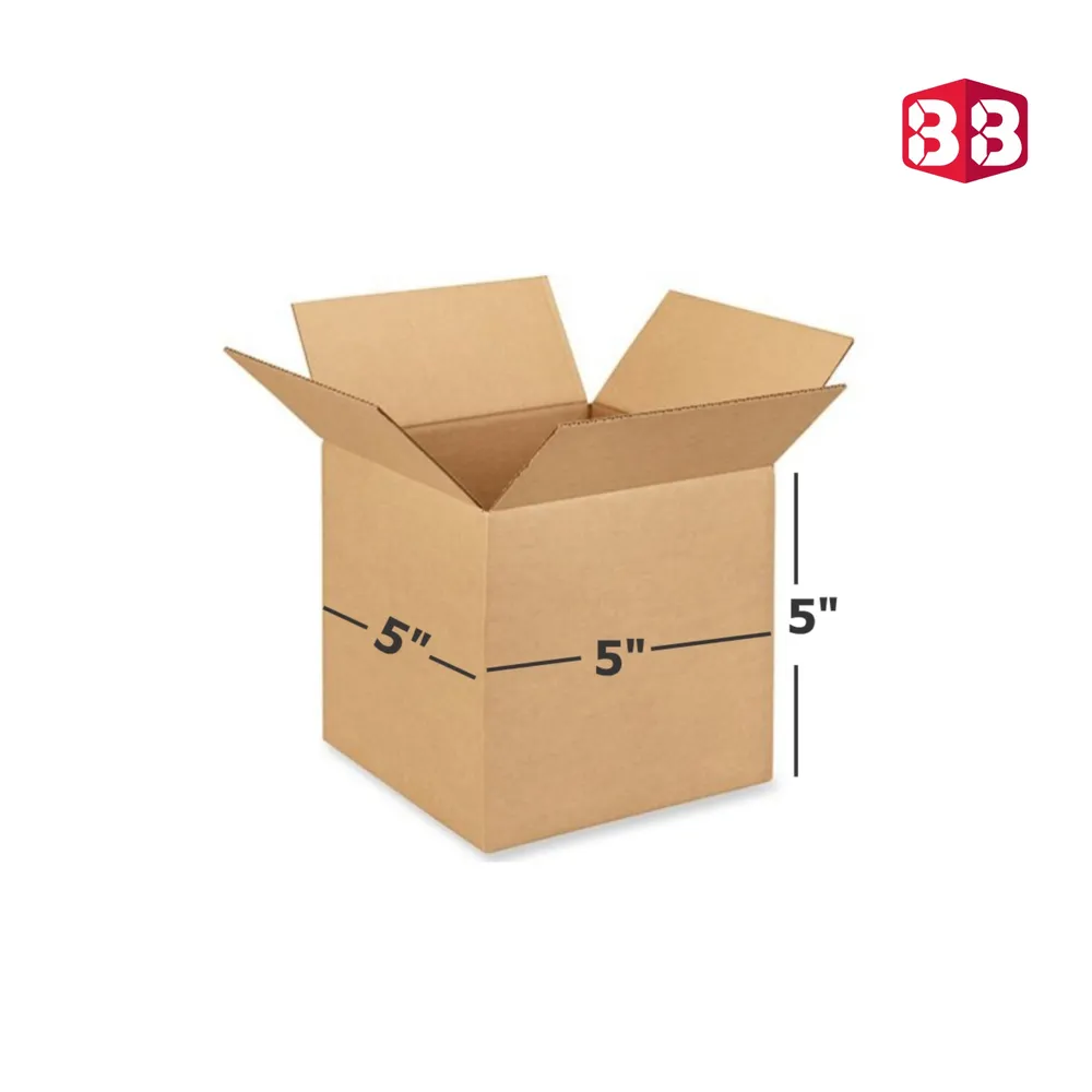 Shop Box Brother’s 5x5x5 inch 3 Ply Square Box – Durable, eco-friendly & ideal for shipping. Get 15% off + fast PAN-India delivery on bulk orders!