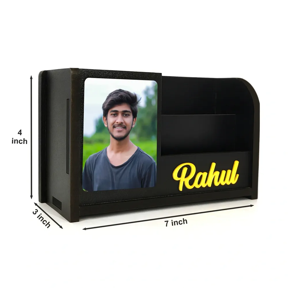 Personalized Desk Organizer with Name