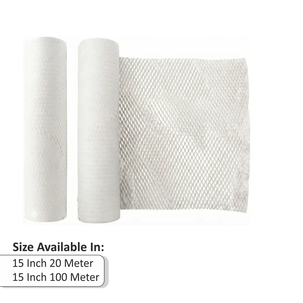 white paper bubble wrap