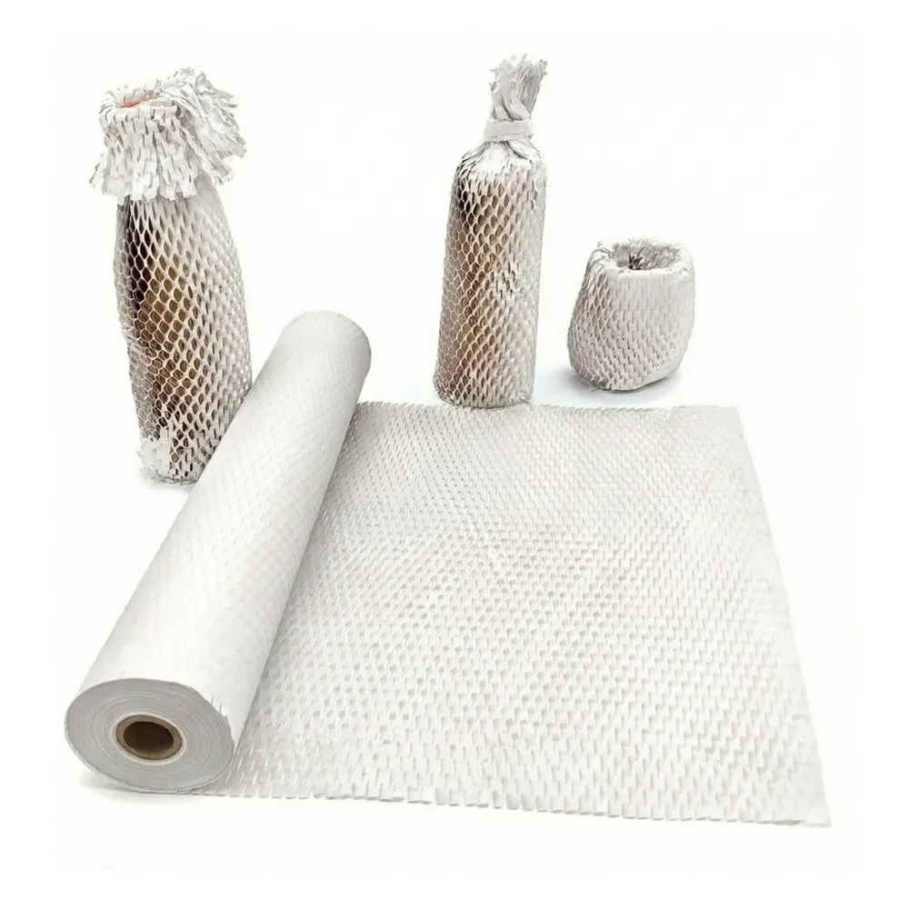 white paper bubble wrap