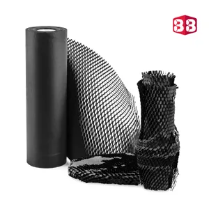 Box Brother Eco-Friendly Black Paper Bubble Wrap | 15-Inch Width | 20m & 100m Rolls | Sustainable Packing Solution